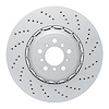920-31116DA GEOMET Drilled Hi-Carbon Alloy Brake Rotor [Coated], 2012-2019 BMW, Position: Right Front - image 1