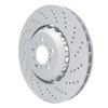 920-31116DA GEOMET Drilled Hi-Carbon Alloy Brake Rotor [Coated], 2012-2019 BMW, Position: Right Front - image 2