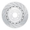 920-31120DA GEOMET Drilled Hi-Carbon Alloy Brake Rotor [Coated], 2012-2019 BMW, Position: Rear Right - image 1