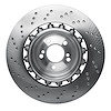 920-31155DA GEOMET Drilled Hi-Carbon Alloy Brake Rotor [Coated], 2015-2019 BMW, Position: Rear Right - image 1