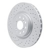 920-59065 GEOMET Drilled Hi-Carbon Alloy Brake Rotor [Coated], Fits Select Acura/Honda, Position: Front - image 2