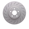 920-63079 GEOMET Drilled Hi-Carbon Alloy Brake Rotor [Coated], 2007-2013 Mercedes-Benz, Position: Front - image 1