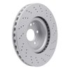 920-63079 GEOMET Drilled Hi-Carbon Alloy Brake Rotor [Coated], 2007-2013 Mercedes-Benz, Position: Front - image 4