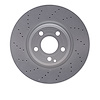 920-63121 GEOMET Drilled Hi-Carbon Alloy Brake Rotor [Coated], 2015-2017 Mercedes-Benz, Position: Front - image 1