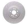 920-63139 GEOMET Drilled Hi-Carbon Alloy Brake Rotor [Coated], 2012-2019 Mercedes-Benz, Position: Front - image 1