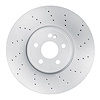 920-63188 GEOMET Drilled Hi-Carbon Alloy Brake Rotor [Coated], Fits Select Mercedes-Benz, Position: Front - image 1