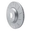 920-63192 GEOMET Drilled Hi-Carbon Alloy Brake Rotor [Coated], Fits Select Mercedes-Benz, Position: Front - image 2