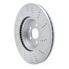 920-63192 GEOMET Drilled Hi-Carbon Alloy Brake Rotor [Coated], Fits Select Mercedes-Benz, Position: Front - image 4