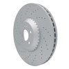 920-63195 GEOMET Drilled Hi-Carbon Alloy Brake Rotor [Coated], Fits Select Mercedes-Benz, Position: Front - image 2