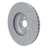 920-63195 GEOMET Drilled Hi-Carbon Alloy Brake Rotor [Coated], Fits Select Mercedes-Benz, Position: Front - image 4