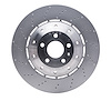 920-73056A GEOMET Drilled Hi-Carbon Alloy Brake Rotor [Coated], 2008-2012 Audi/Volkswagen, Position: Front - image 1