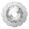 920-73070A GEOMET Drilled Hi-Carbon Alloy Brake Rotor [Coated], 2013-2015 Audi/Volkswagen, Position: Rear - image 1
