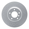 930-31085A GEOMET Drilled/Slotted Hi-Carbon Alloy Brake Rotor [Coated], 2013-2013 BMW, Position: Front - image 1
