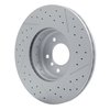 930-31085A GEOMET Drilled/Slotted Hi-Carbon Alloy Brake Rotor [Coated], 2013-2013 BMW, Position: Front - image 4
