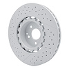 930-63083A GEOMET Drilled/Slotted Hi-Carbon Alloy Brake Rotor [Coated], Fits Select Mercedes-Benz, Position: Front - image 1