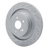 930-63094 GEOMET Drilled/Slotted Hi-Carbon Alloy Brake Rotor [Coated], 2010-2018 Mercedes-Benz, Position: Rear - image 2