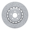 930-63110A GEOMET Drilled/Slotted Hi-Carbon Alloy Brake Rotor [Coated], Fits Select Mercedes-Benz, Position: Front - image 1