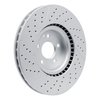 930-63151 GEOMET Drilled/Slotted Hi-Carbon Alloy Brake Rotor [Coated], 2014-2019 Mercedes-Benz, Position: Front - image 4