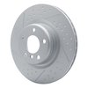 940-31113A GEOMET Dimpled & Slotted Hi-Carbon Alloy Brake Rotor [Coated], 2012-2020 BMW, Position: Rear - image 2