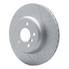 940-31114A GEOMET Dimpled & Slotted Hi-Carbon Alloy Brake Rotor [Coated], 2013-2021 BMW, Position: Rear - image 2
