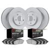9404-45001 GEOMET Brake Rotors with Ultimate-Duty Brake Pads Kit, 2010-2015 GM, Position: Front and Rear - image 1