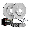 9412-63002 GEOMET Brake Rotors with Ultimate-Duty Brake Pads Kit & Hardware, 2013-2019 Mercedes-Benz, Position: Front - image 1