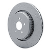 950-63082A GEOMET Dimpled Hi-Carbon Alloy Brake Rotor [Coated], 2007-2014 Mercedes-Benz, Position: Rear - image 1