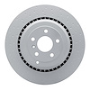 950-63133 GEOMET Dimpled Hi-Carbon Alloy Brake Rotor [Coated], 2007-2011 Mercedes-Benz, Position: Rear - image 1