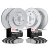 9504-20003 GEOMET Brake Rotors w/5000 Advanced Brake Pads Kit, 2018-2019 Land Rover, Position: Front and Rear - image 1
