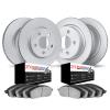 9604-32008 GEOMET Brake Rotors w/5000 Euro Ceramic Brake Pads Kit, Fits Select Mini, Position: Front and Rear - image 1