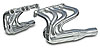 SBC DRAGSTER 1 7/8 DOWN SWEPT HEADERS-STAHL FLANGE - image 1