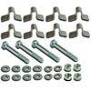 U-Tab Kit Includes: 8 Tabs, 4 Bolts & Nuts