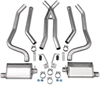 MuscleMaxx Dual Exhaust Kit 1967-69 SBC Camaro - image 1