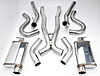 MuscleMaxx Dual Exhaust Kit 1968-72 SBC Chevelle - image 1