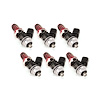 1050.48.11.F20.6 1050cc Fuel Injector Set, 11 mm (Red) Adaptors, S2K Lower - image 1