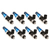 1050.60.11.D.8 1050cc Fuel Injector Set, 11 mm (Blue) Adaptor Tops, Denso Lower Cushions - image 1