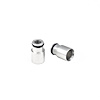 48.60.14B.V2 Fuel Injector Adaptor, +12 mm Clear Anodize Bottom Adapter, 14 mm Lower O-Ring - image 1