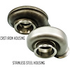 106mm Turbine Housing V-Band 1.30 A/R - image 1