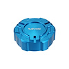 CDK004BL Billet Brake Fluid Cap Cover Fits Select Chevy Corvette Stingray LT2, Z06 Engines [Blue Anodized] - image 1