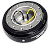 QR500BK Universal Short Steering Wheel Quick Release [Black] - image 1