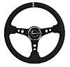 SW001S Pilotta Deep Dish Steering Wheel [Silver] - image 1