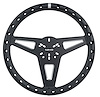 SW004MB Prodigy Machined Aluminum Ultra Lightweight Racing Steering Wheel [Black] - image 1