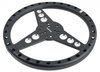 SW005MB Fury Machined Aluminum Ultra Lightweight Racing Steering Wheel [Black] - image 2