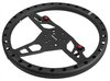 SW015BK Gladiator Machined Aluminum Ultra Lightweight Racing Steering Wheel [Black] - image 2