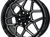 VWBB002 Blackbird Wheel, Size: 15" x 7", Bolt Pattern: 4 x 100 mm & 4 x 4 1/4" (107.95 mm) [Finish: Gloss Black Milled] - image 2