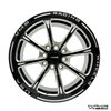 Jayhawk Wheel, 15x7, 4x100/114.3, Black Milling, Fits Select Honda Civic, CRX, Acura Integra - image 1