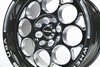 VWMO001 Modulo Wheel, Size: 15" x 7", Bolt Pattern: 4 x 100 mm & 4 x 4 1/2" (114.3 mm) [Finish: Gloss Black Milled] - image 2