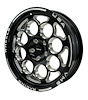 VWMO039 Modulo Wheel, Size: 18" x 5", Bolt Pattern: 5 x 115 mm [Finish: Gloss Black Milled] - image 1