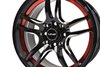 VWRN003 Reaction Wheel, Size: 15" x 7", Bolt Pattern: 5 x 4 1/2" (114.3 mm) [Finish: Gloss Black Milled] - image 2