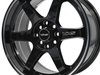 VWSH001 Superhawk Wheel, Size: 15" x 7", Bolt Pattern: 4 x 100 mm & 4 x 4 1/2" (114.3 mm) [Finish: Gloss Black Milled] - image 2